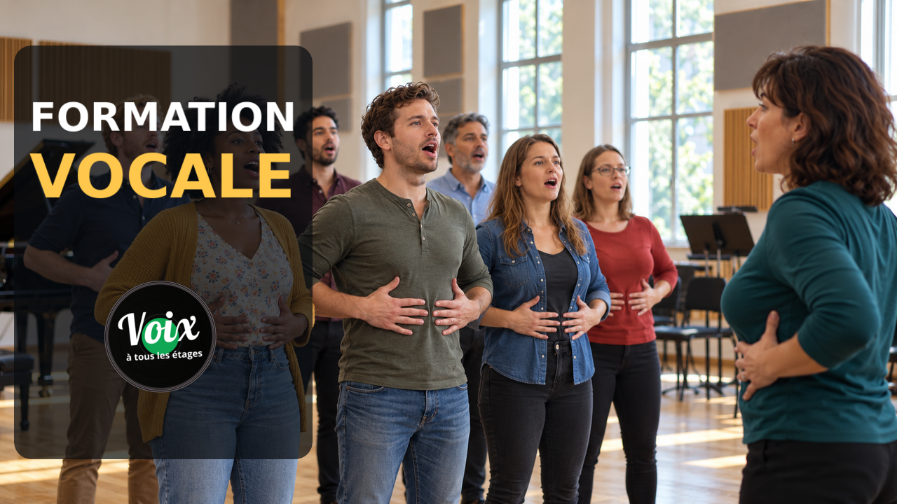 Formation vocale - Respiration et Soutien - Voix à tous les étages